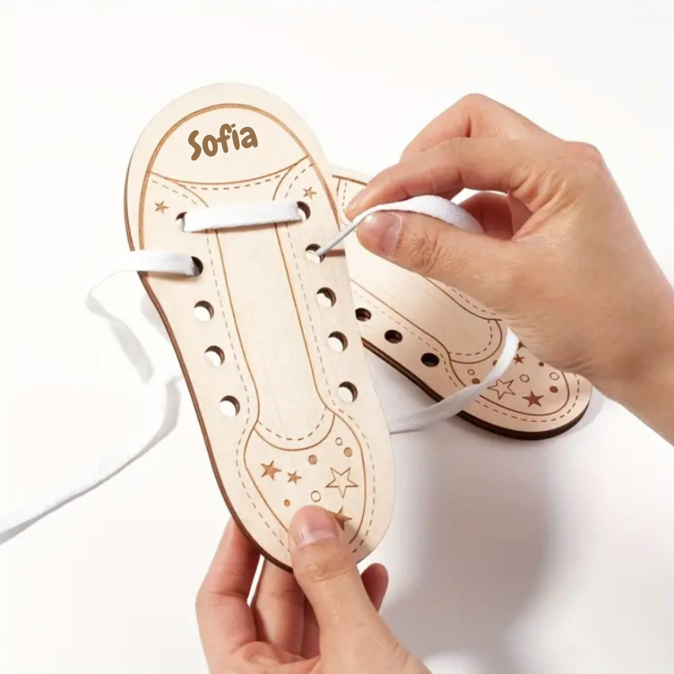 Learn to Tie My Shoe Laces Personalised
