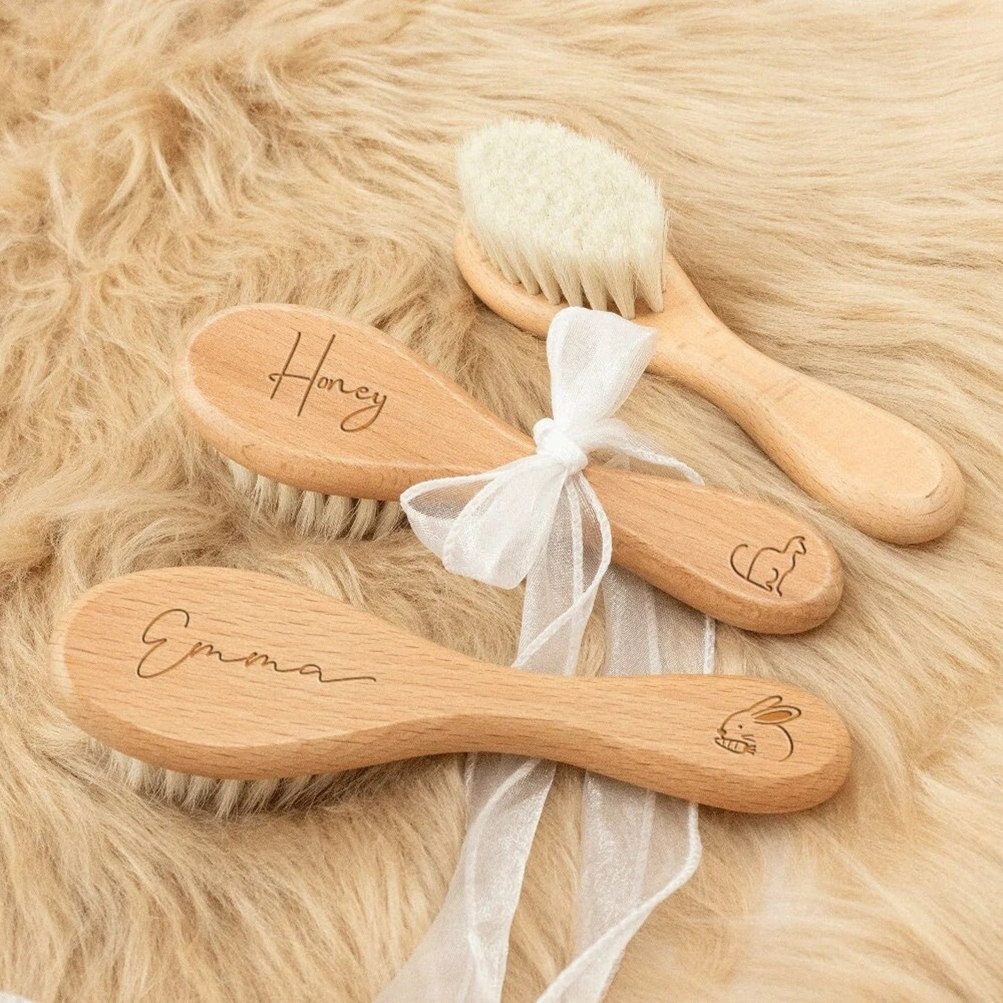 Personalised baby Hair Brush